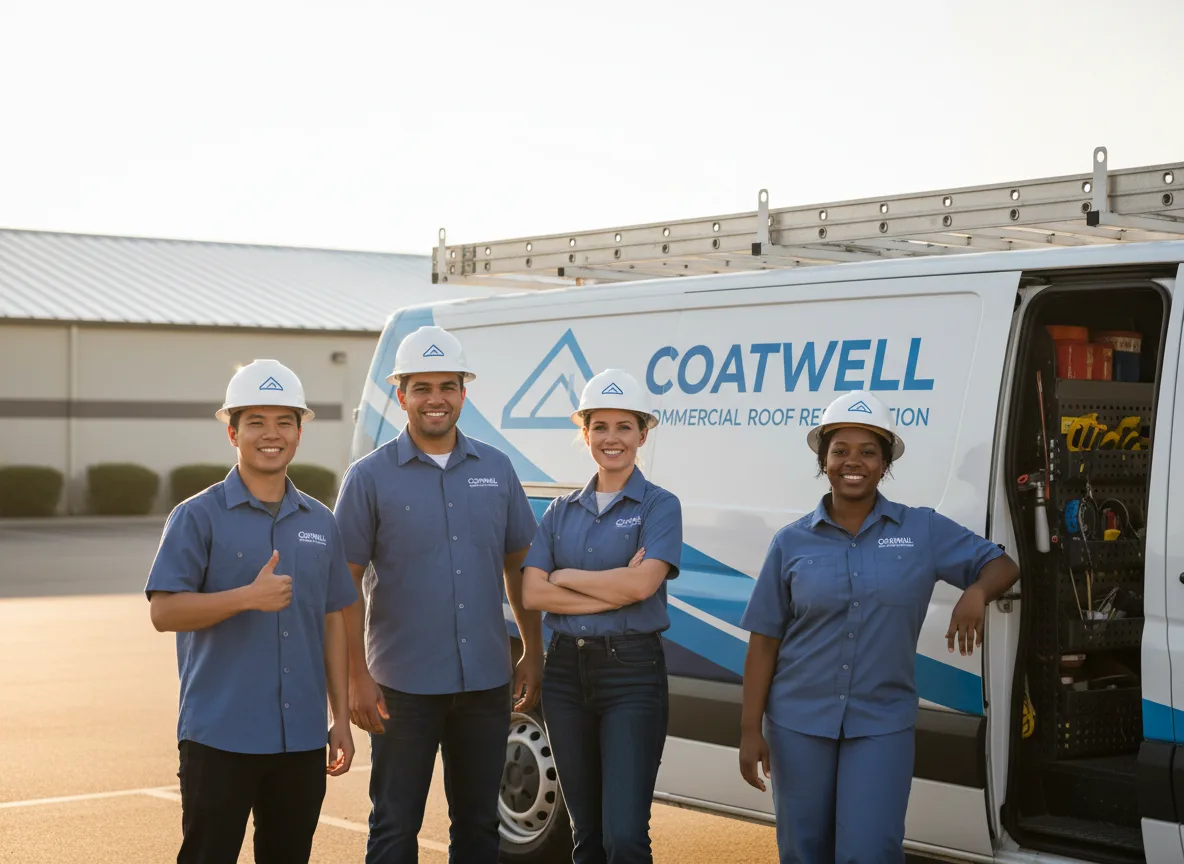 Commercial roof coating company in Trenton, MI